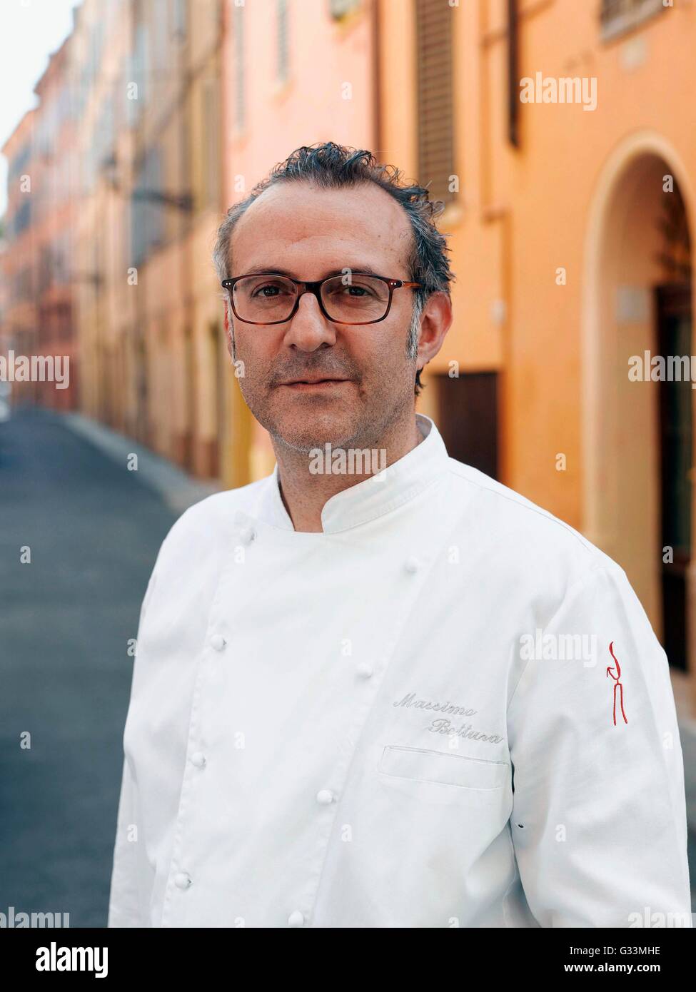 Massimo Bottura , Chef , Osteria Francescana, Modena, Emilia Romagna, Italy  Credit © Sandro Michahelles/Sintesi/Alamy Stock P Stock Photo - Alamy