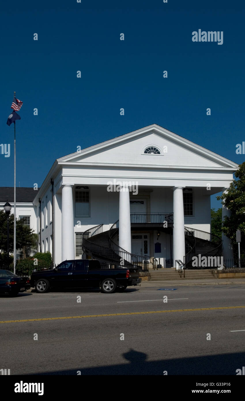 Fairfield County Courthouse Winnsboro South Carolina USA Stock Photo