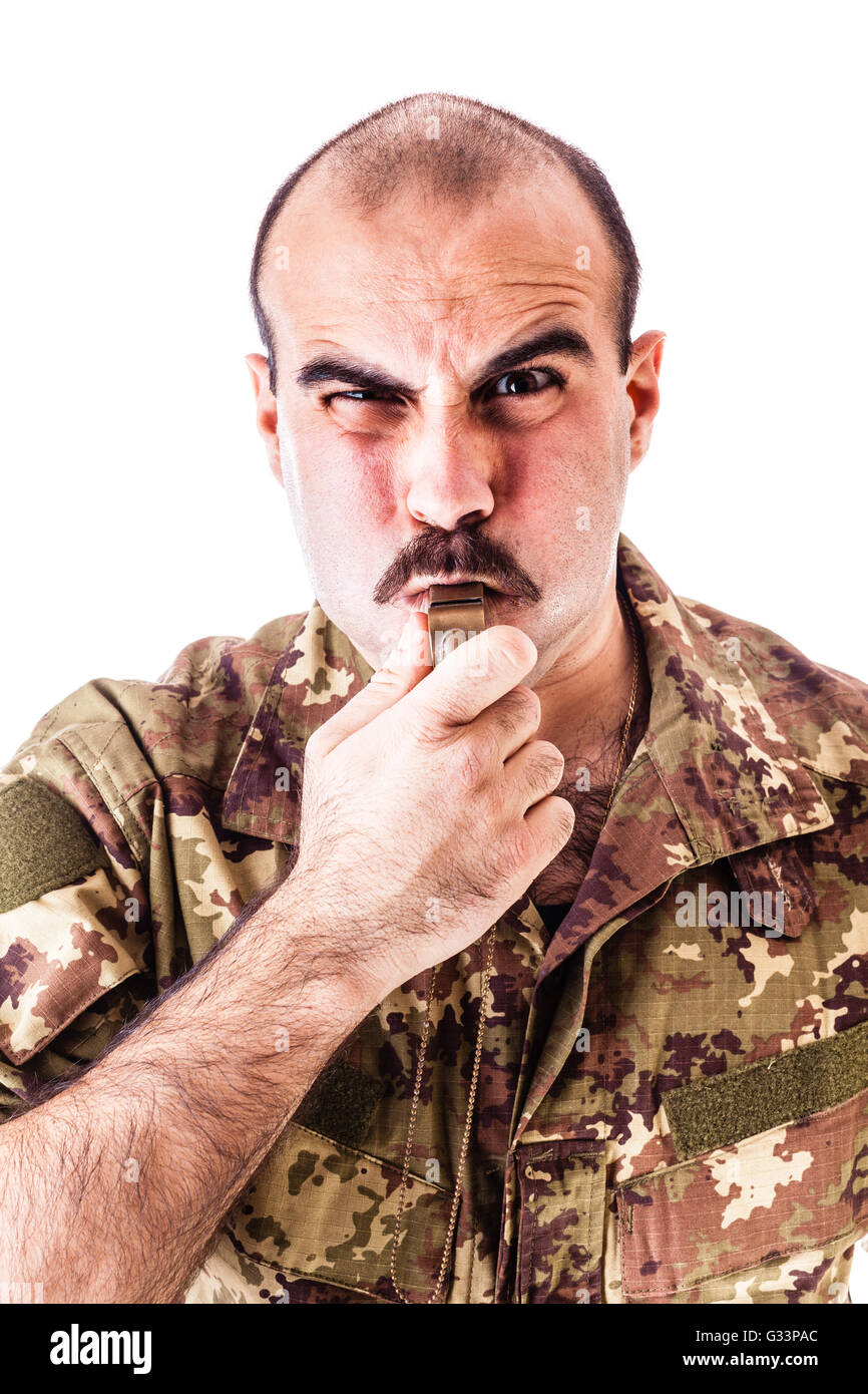 Bootcamp drill sergeant hires stock photography and images Alamy