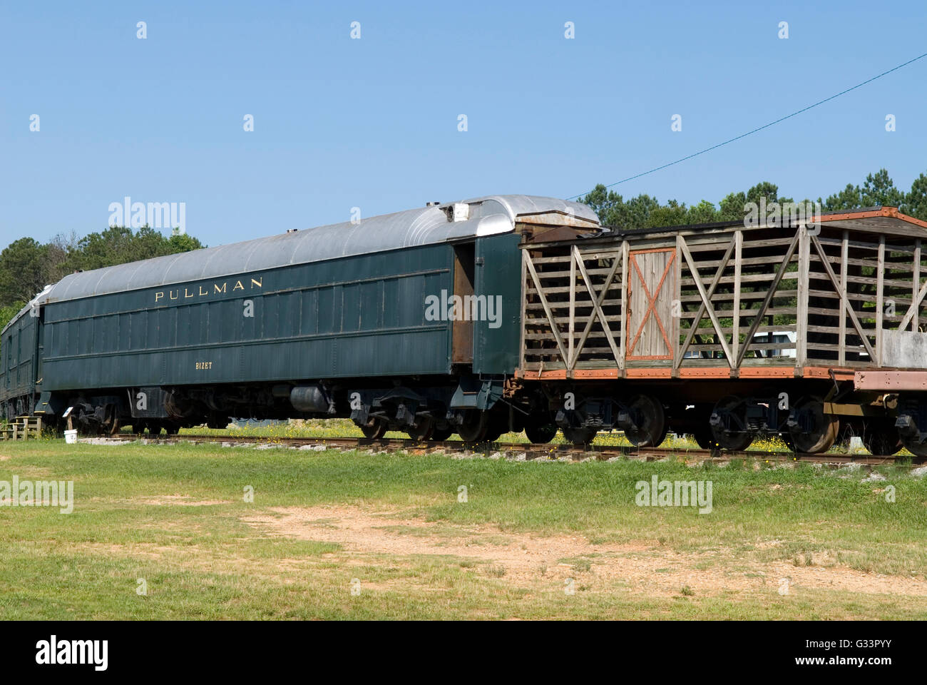 Pullman railroad cars hires stock photography and images Alamy