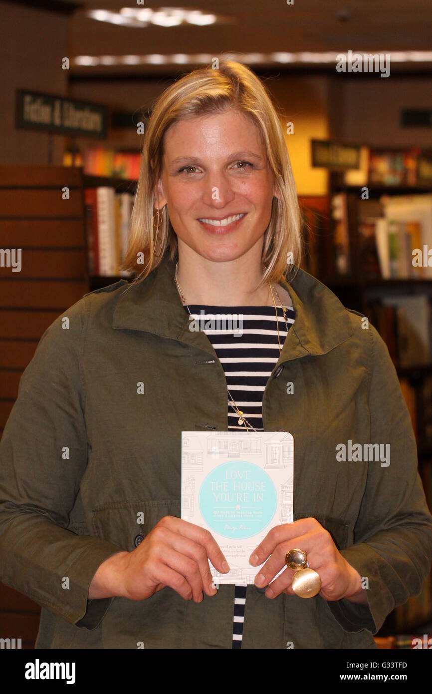 Author Paige Rien At Barnes And Noble In Philadelphia To Discuss