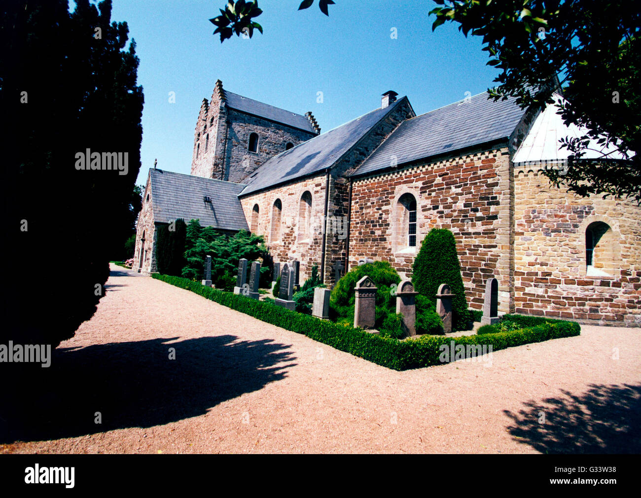 Church with details from the Renaissance Stock Photo
