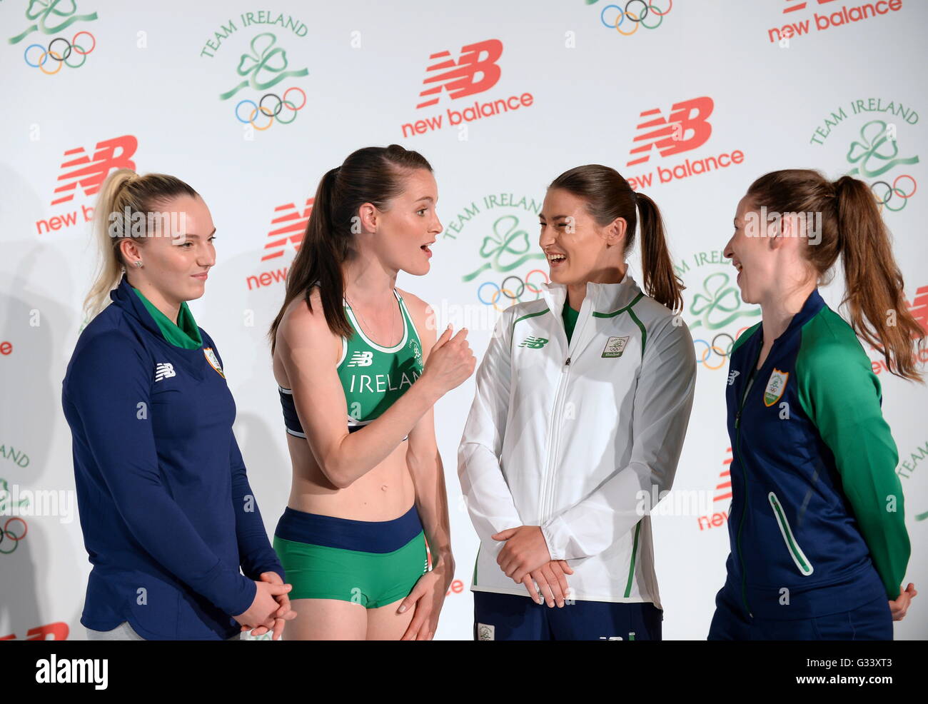 Irish Olympic team 2016 members (left 