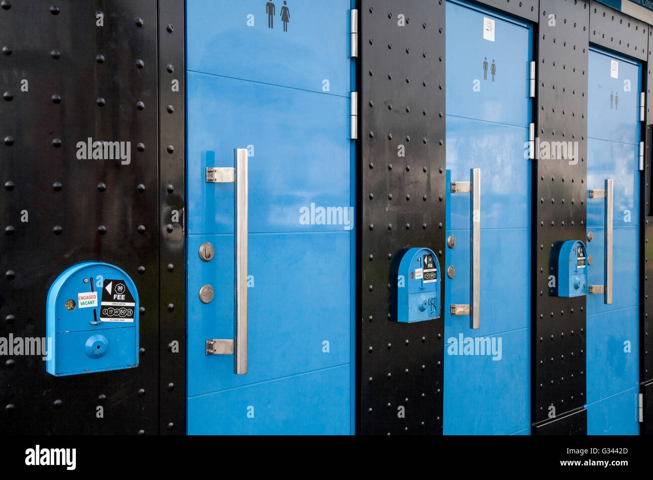 Pay 30p to use, Public Toilets managed by Sefton Council, Southport