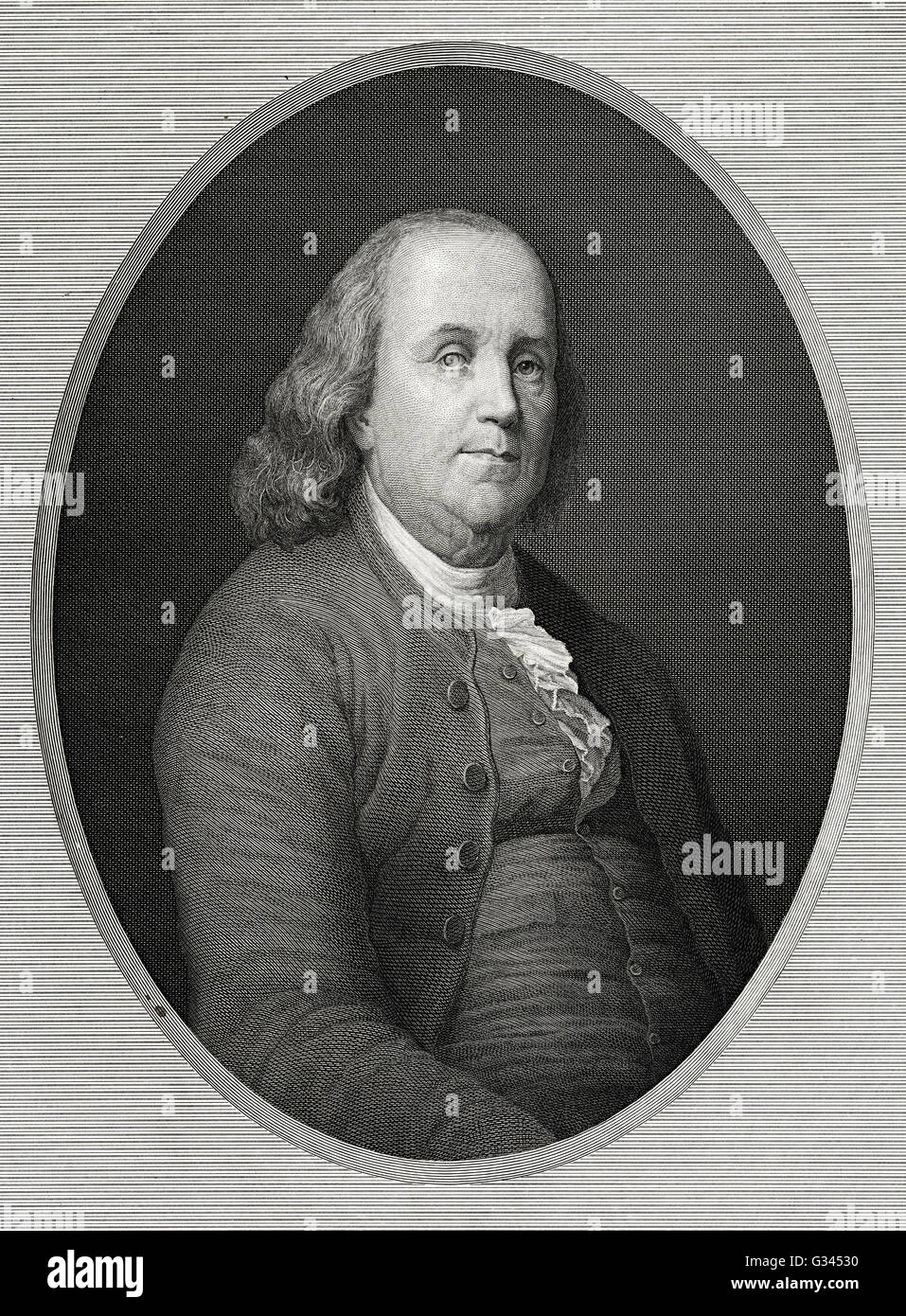 Benjamin Franklin Stock Photo