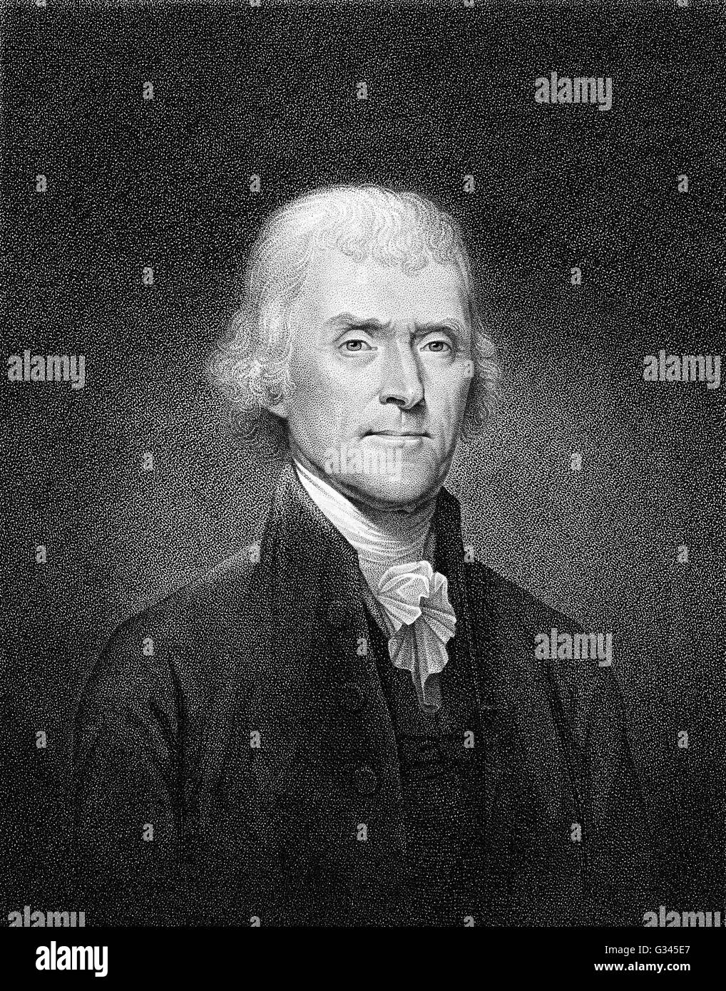 Thomas Jefferson Stock Photo