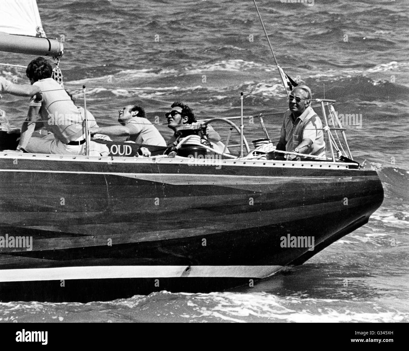 Ted heath yacht hi-res stock photography and images - Alamy