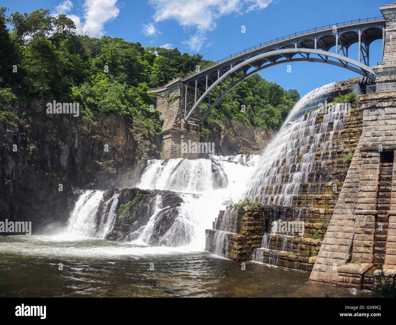 Croton Dam, Croton Park, New York State Stock Photo Alamy