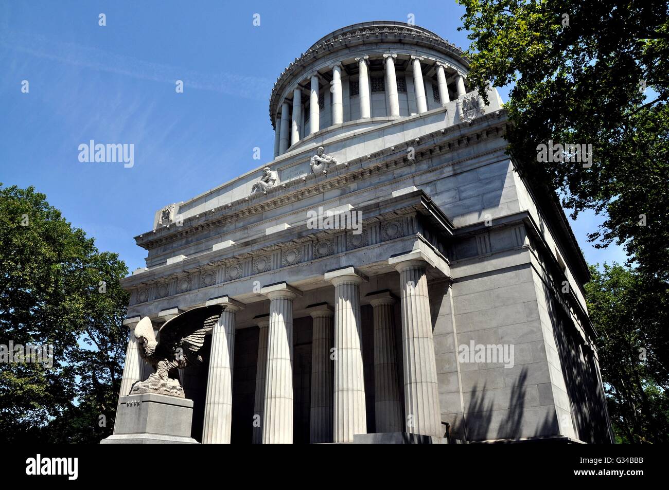 New York City Grant's Tomb built in 1897 is the final resting place for