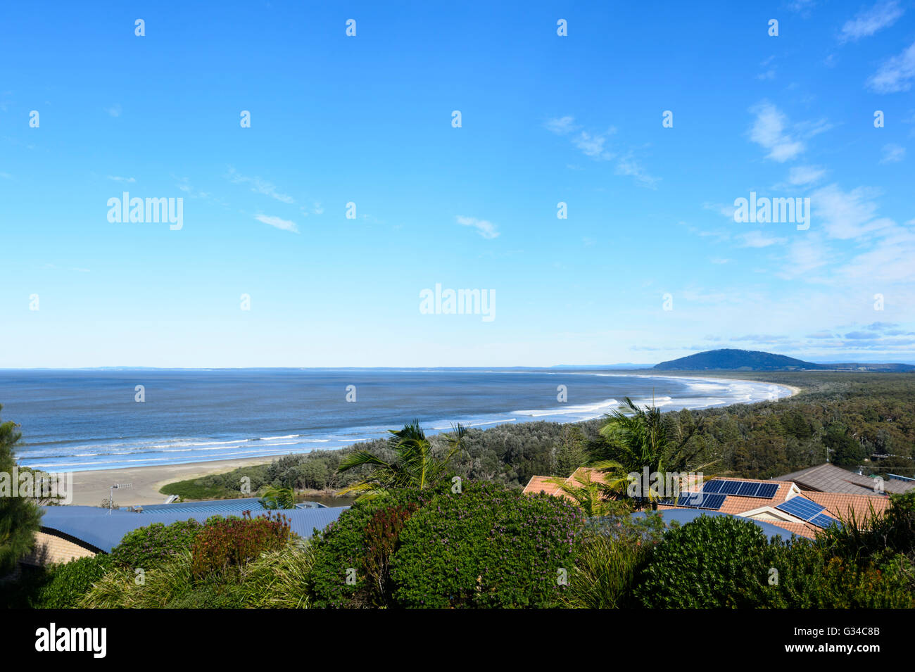 Seven Mile Beach, Gerroa, Illawarra Coast, New South Wales, Australia Stock Photo