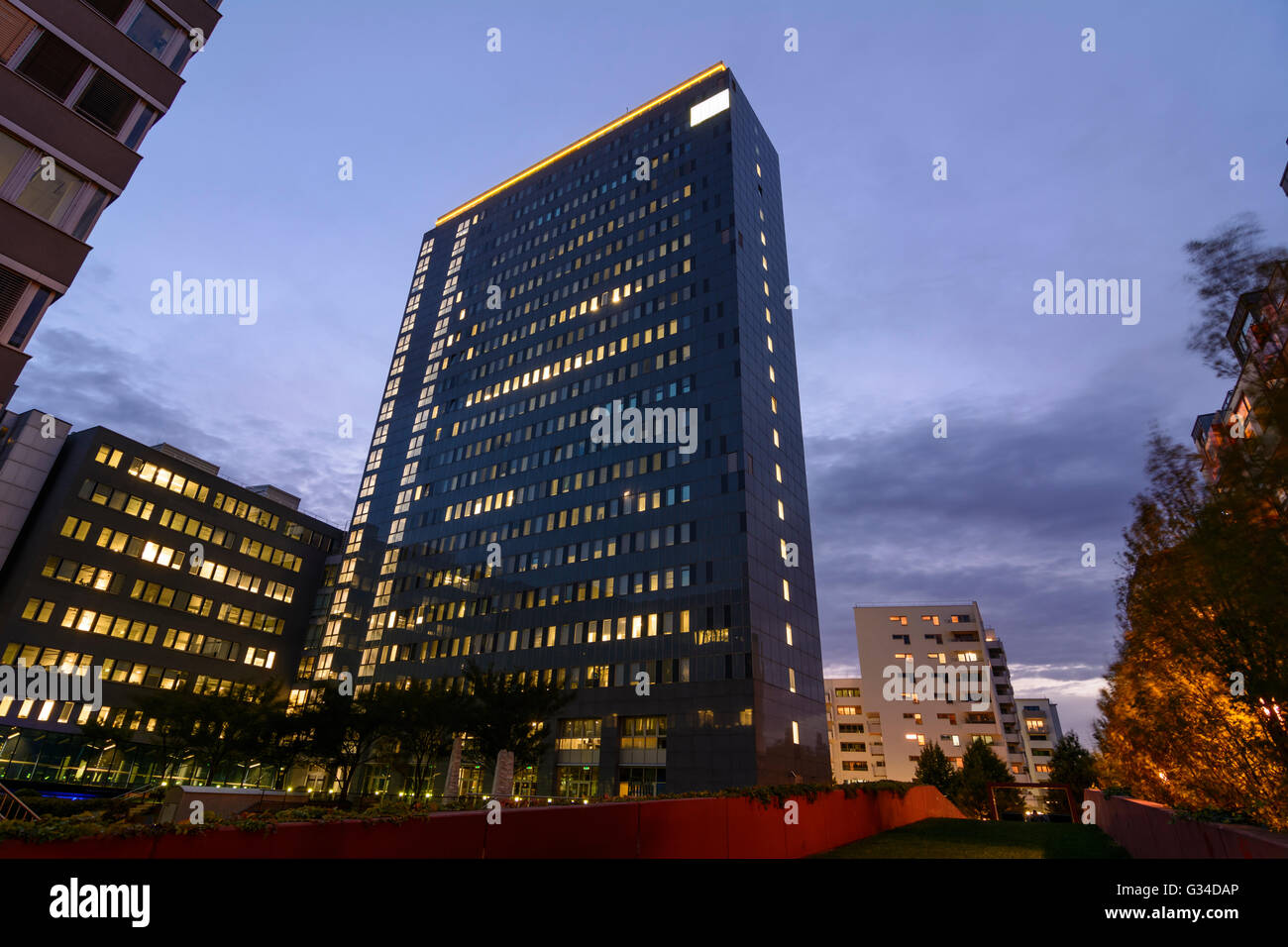Headquarters of Porr AG, Austria, Wien, 10., Wien, Vienna Stock Photo
