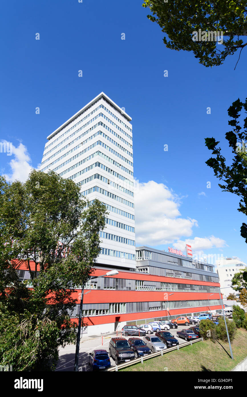Editorial offices of the 'Neue Kronen Zeitung', Austria, Wien, 19., Wien, Vienna Stock Photo