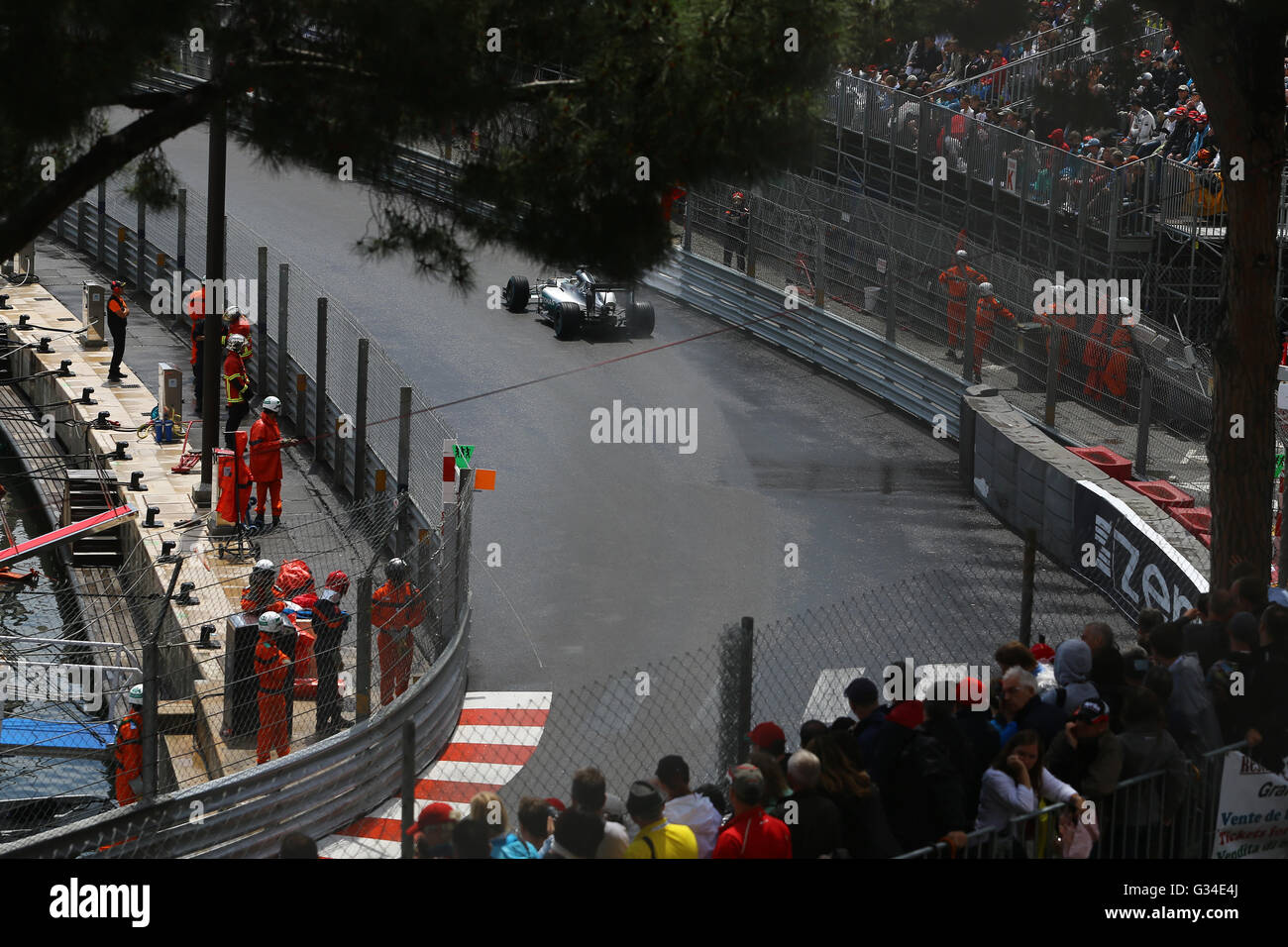Lewis Hamilton (GBR), AMG Mercedes F1 Team, Gp Monaco 2016 Stock Photo