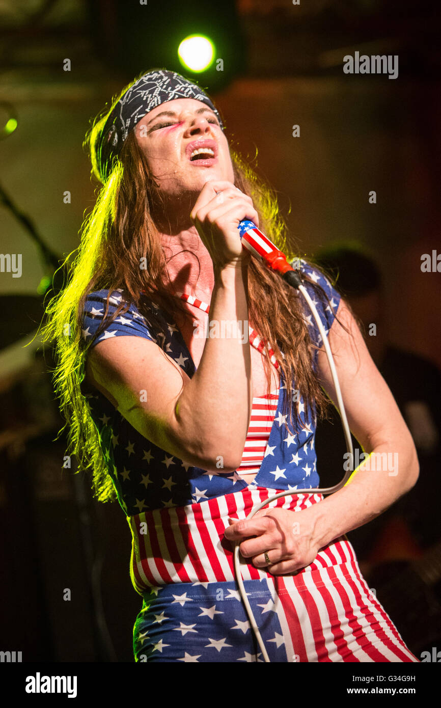 Juliette Lewis Rocker Milan Italy. 06th June 2016. The American rock band JULIETTE AND THE ...