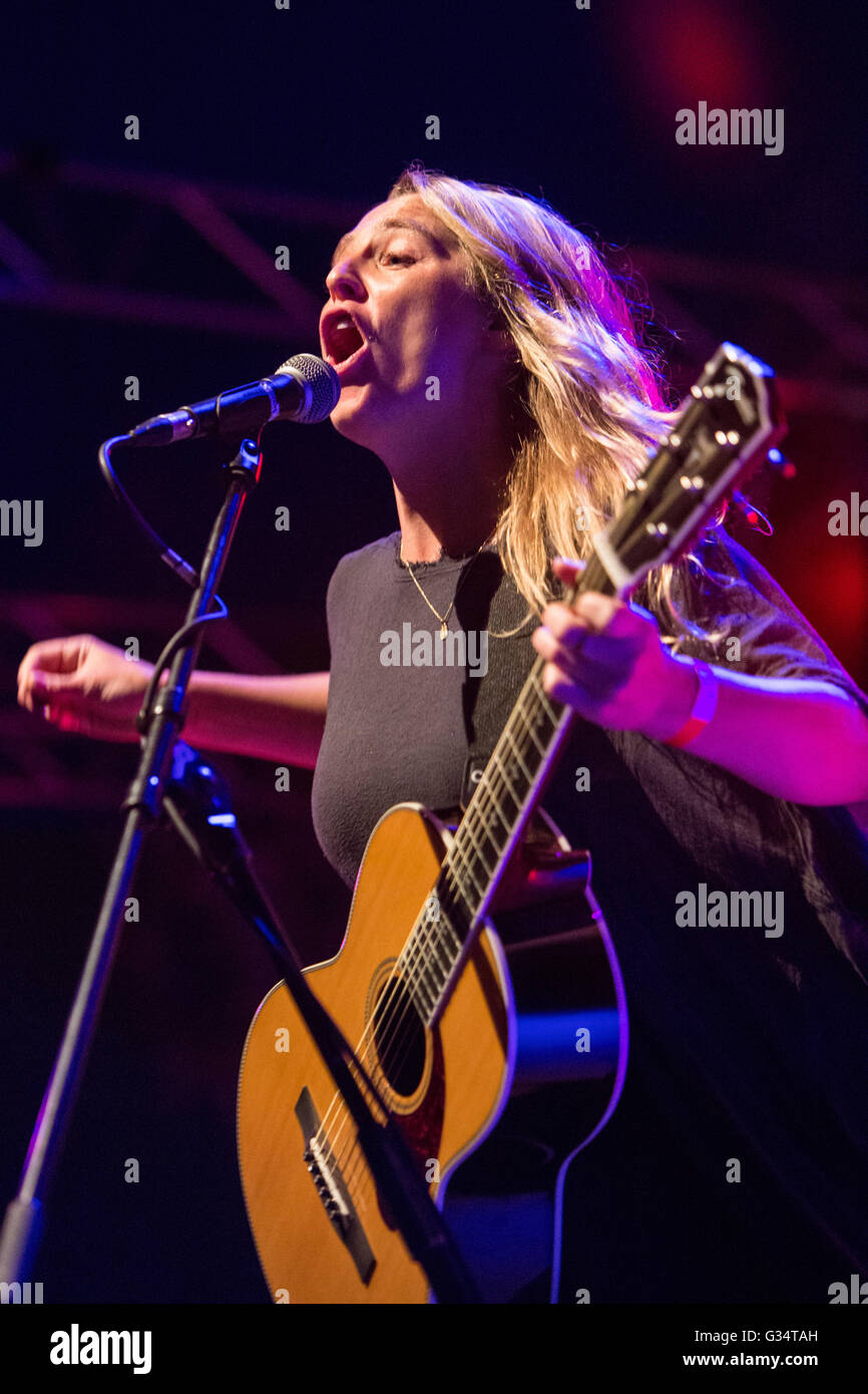 Milan Italy. 07th June 2016. The American singersongwriter Elisabeth