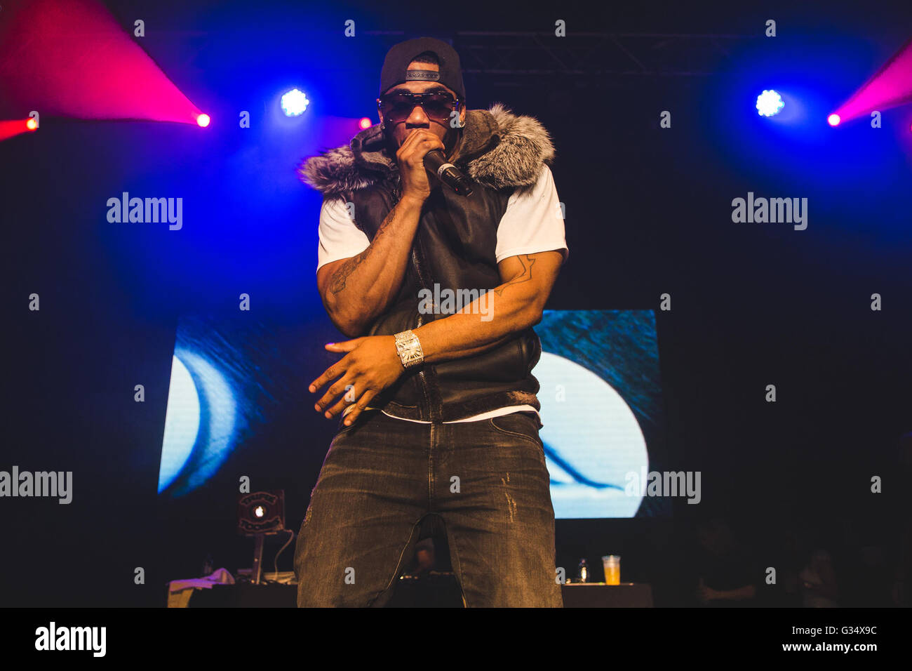 Manchester, UK. 8th June, 2016. American singer/songwriter and rapper ...