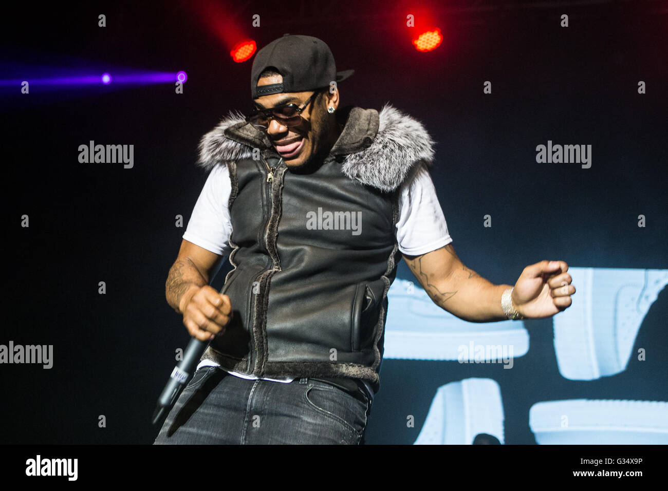 Manchester, UK. 8th June, 2016. American singer/songwriter and rapper ...