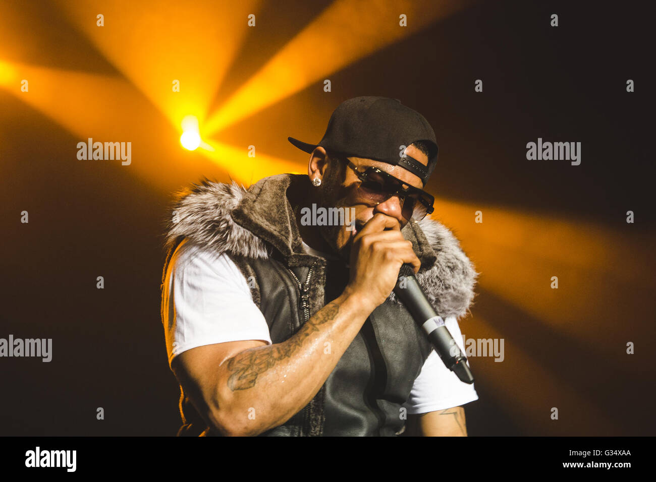 Manchester, UK. 8th June, 2016. American singer/songwriter and rapper ...