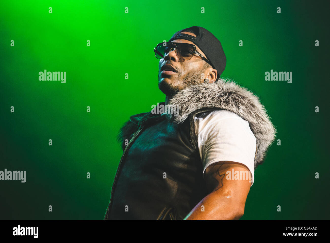 Manchester, UK. 8th June, 2016. American singer/songwriter and rapper ...