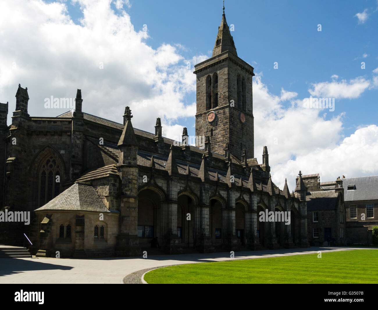 St Salvator's Chapel St Andrews University Quadrangle Fife Scotland a