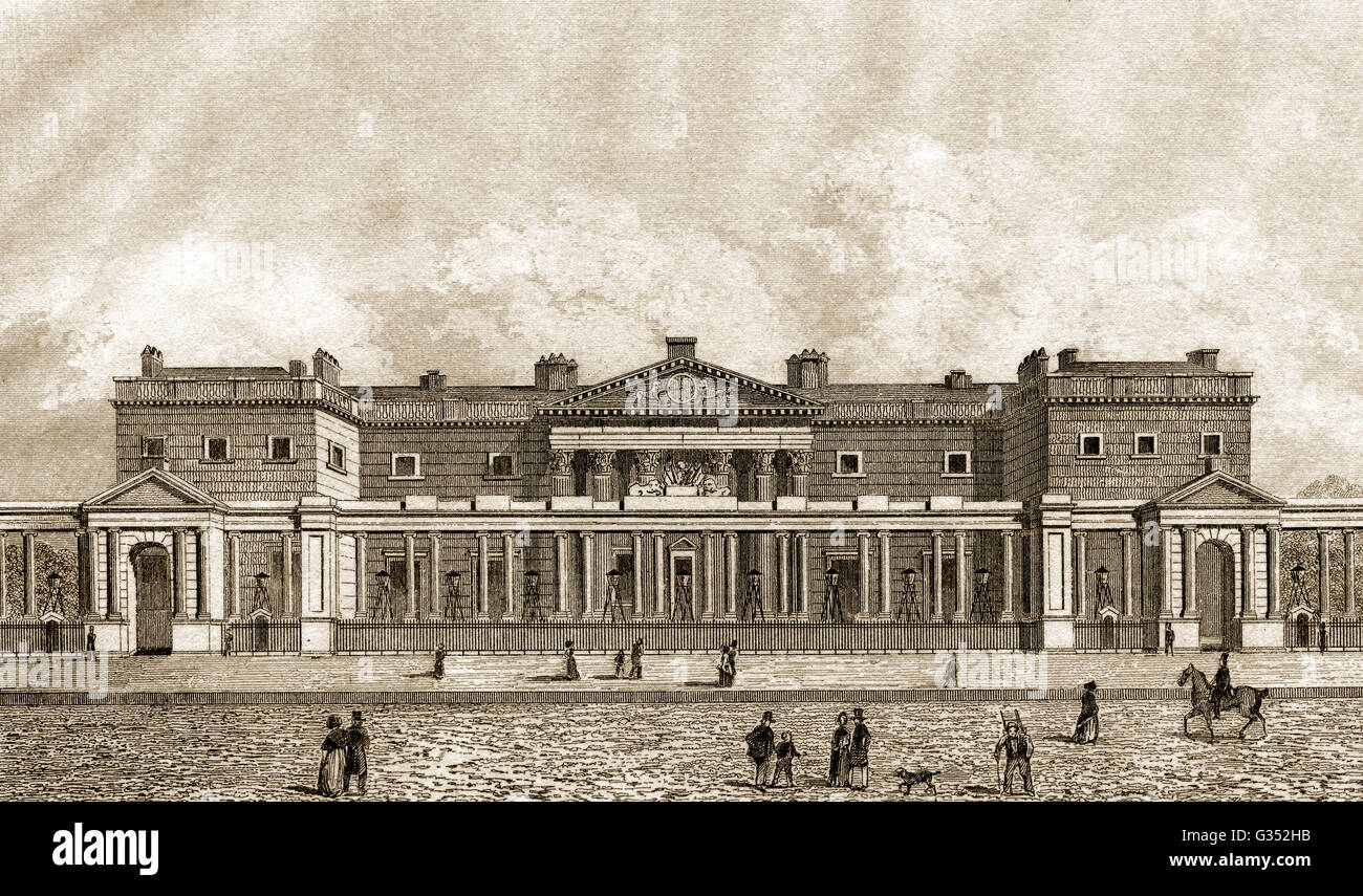Carlton House, London, England, 19th century Stock Photo Alamy