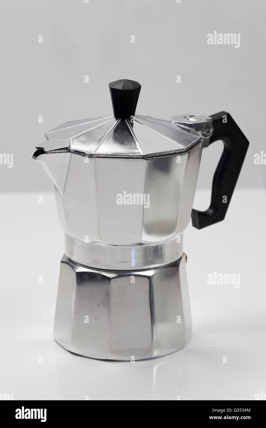 Italian style espresso maker Stock Photo Alamy
