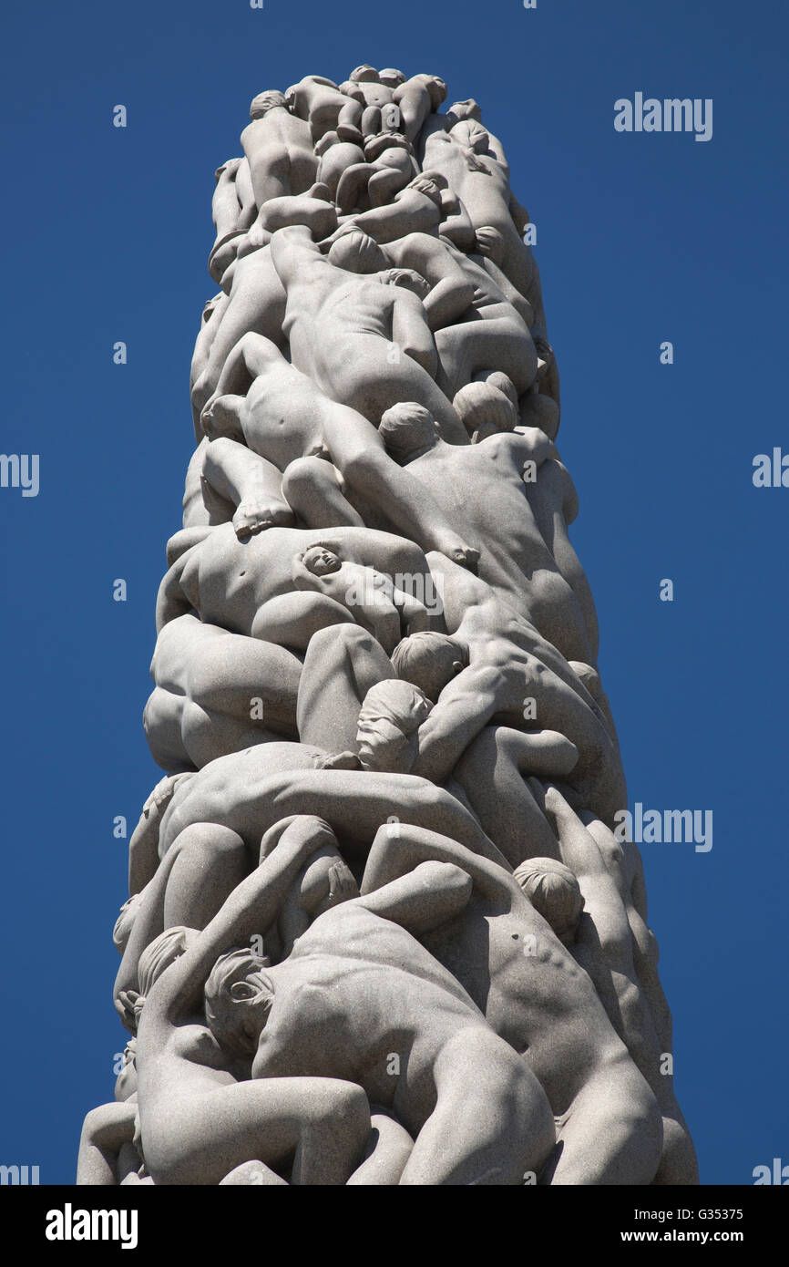 Vigeland Sculpture Park, the world's largest sculpture park made by