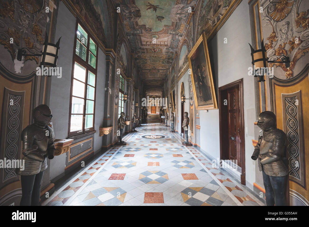 The War Rooms in Valetta, malta Stock Photo Alamy