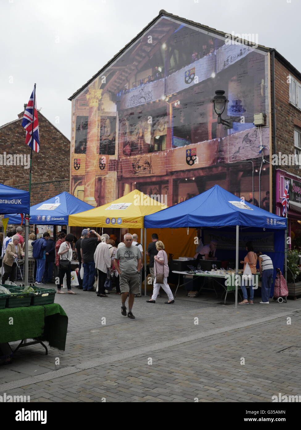 Prescot Town Centre.Knowsley Merseyside Stock Photo Alamy