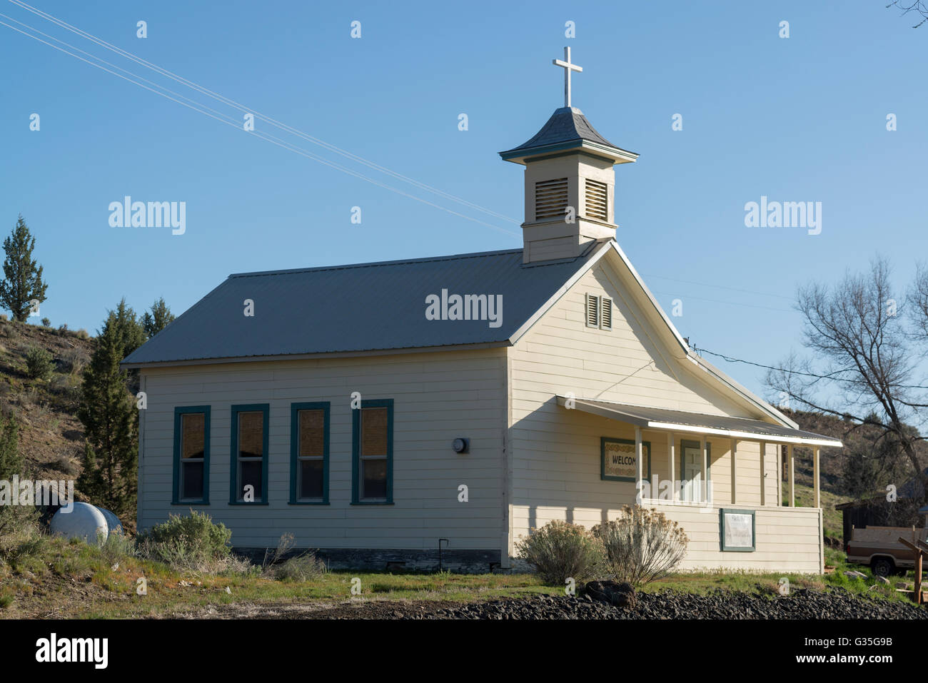 Paulina Community Chapel, Paulina Community Chapel in the small community of Paulina, Oregon