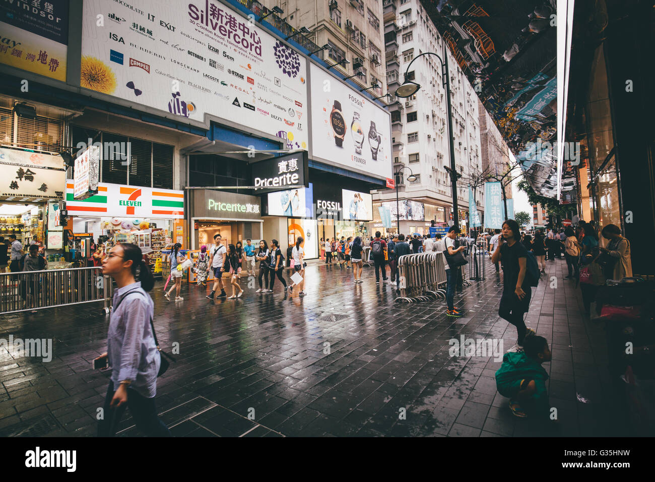 Fashion Walk Causeway Bay Hong Kong, China Stock Photo - Alamy