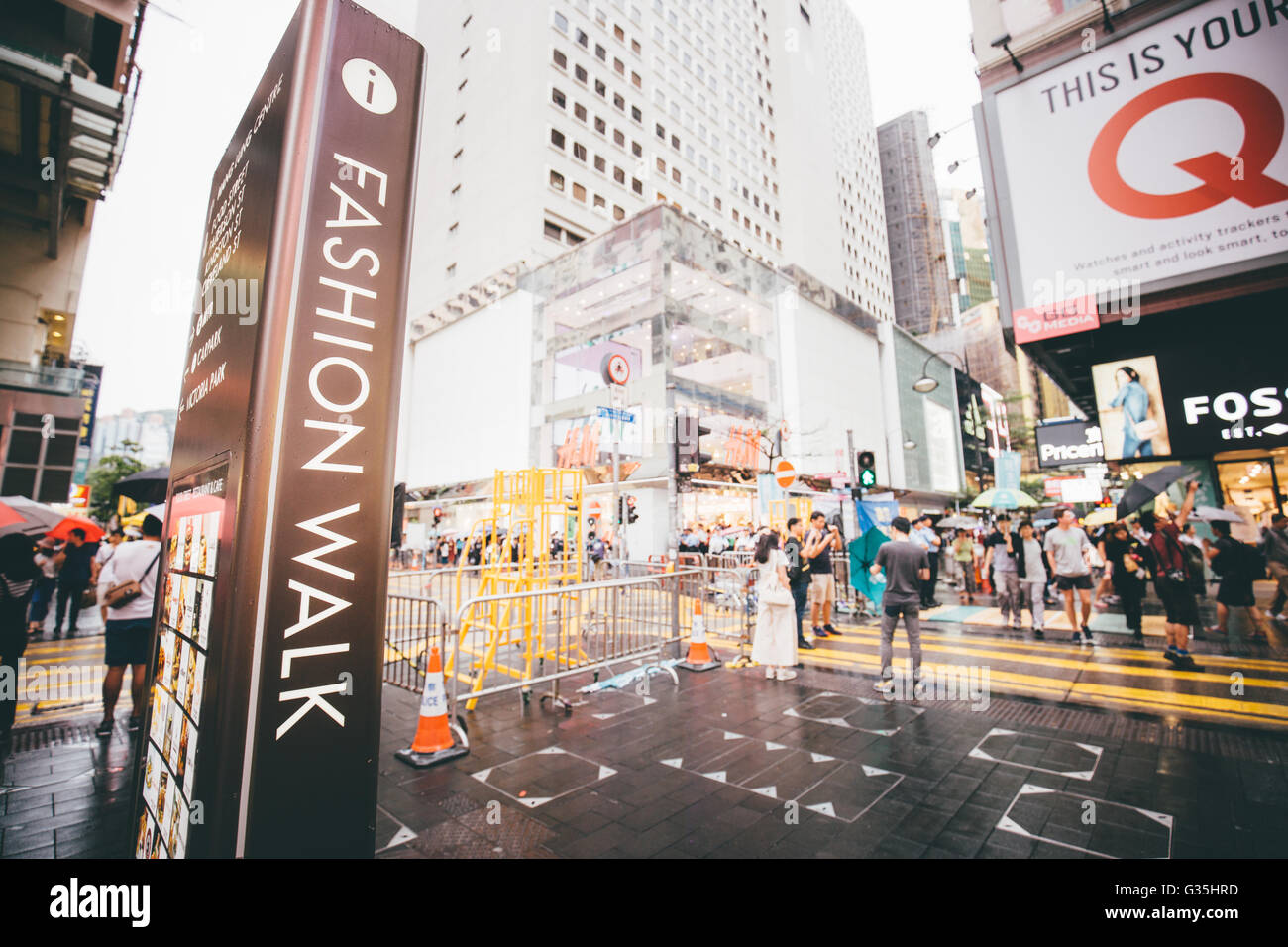 Fashion Walk in Causeway Bay Hong Kong, China Stock Photo - Alamy