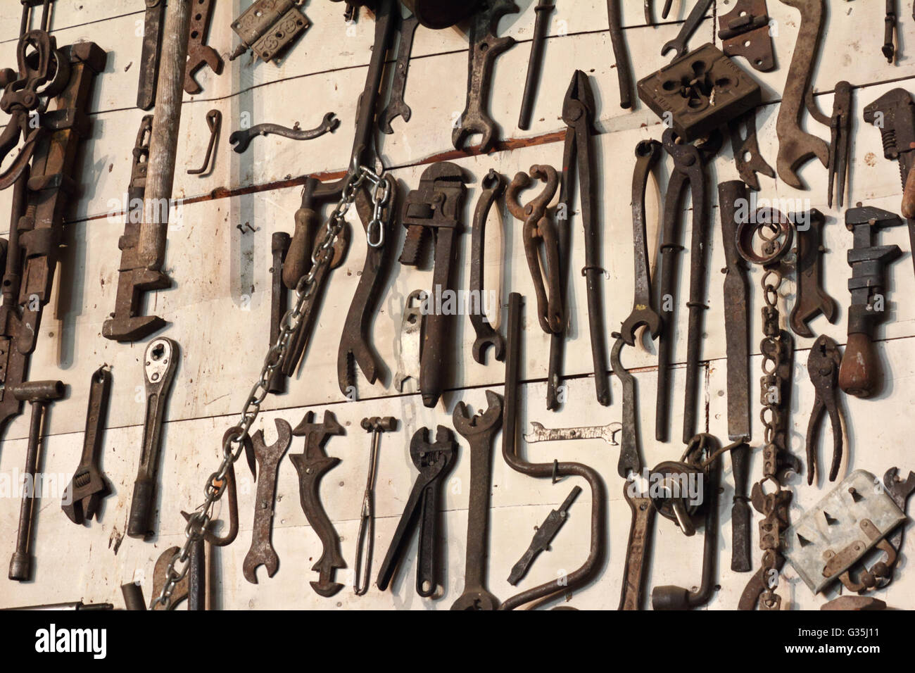 Antique tools tool hi-res stock photography and images - Alamy