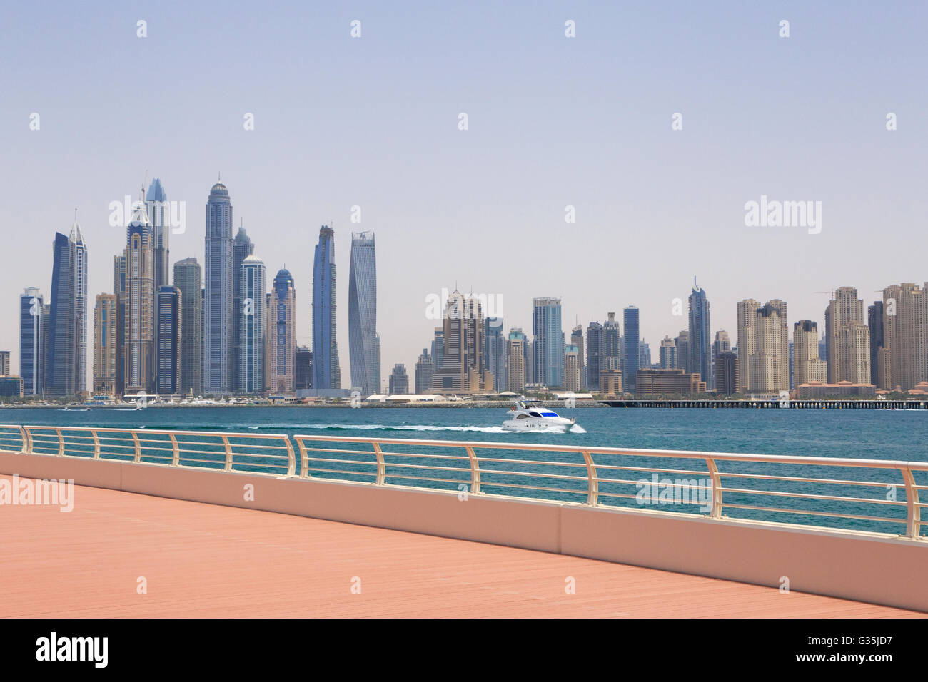 sight of Marina district in Dubai Stock Photo