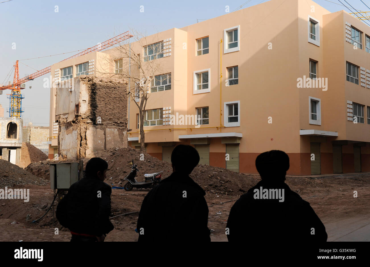 China Autonomous Province Xinjiang City Kashgar Where Uyghur