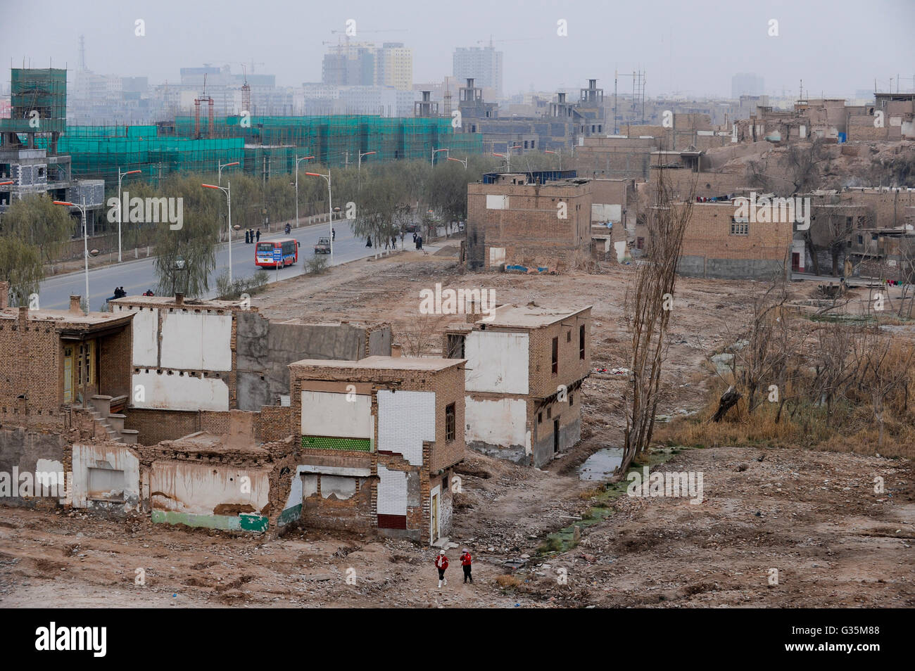China Autonomous Province Xinjiang City Kashgar Where Uyghur