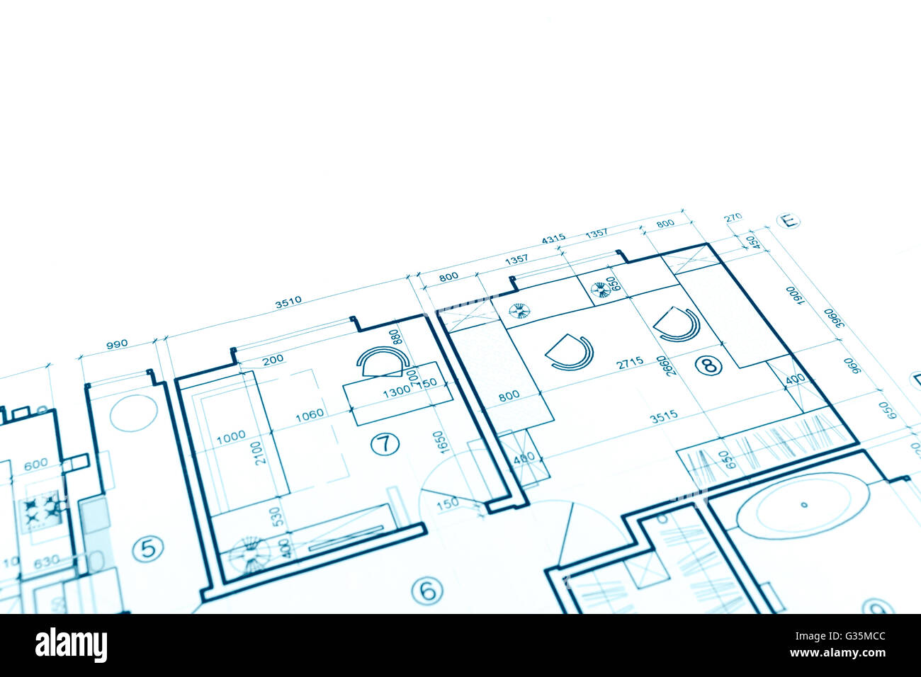 floor plan blueprint, blueprints background, architecture