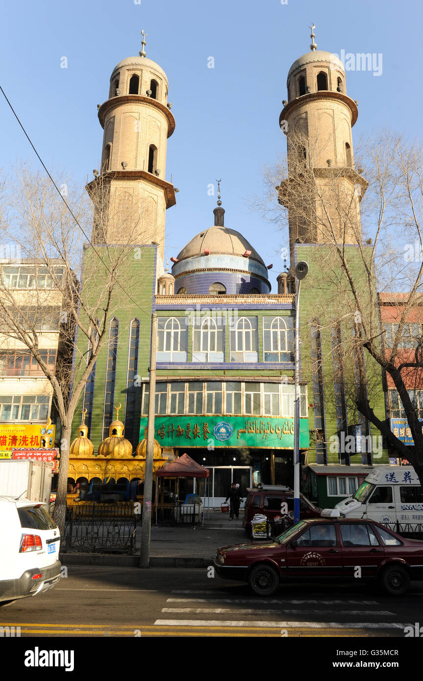 China Province Xinjiang City Urumqi Due To High Migration Of Han