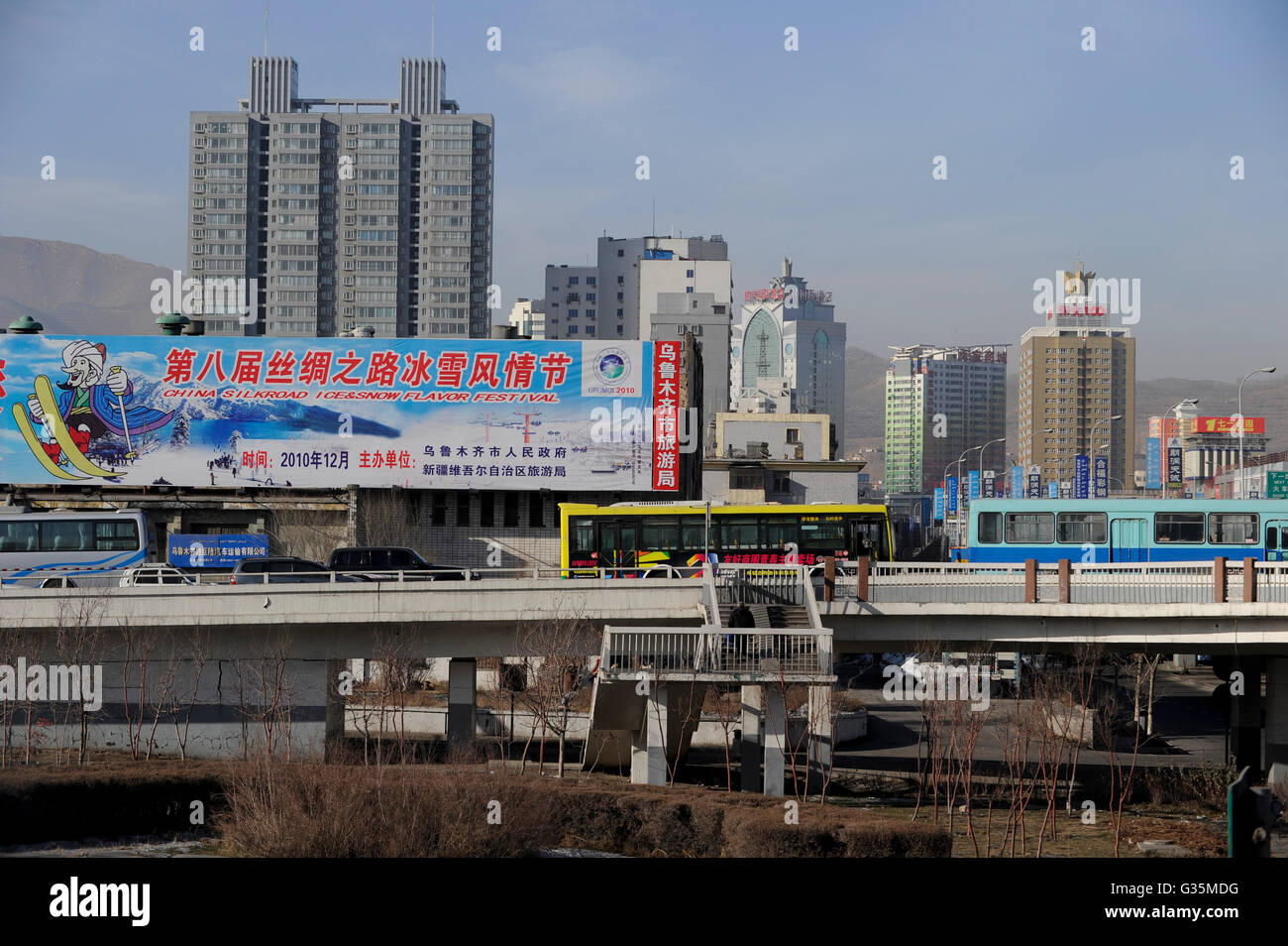 China Province Xinjiang City Urumqi Due To High Migration Of Han