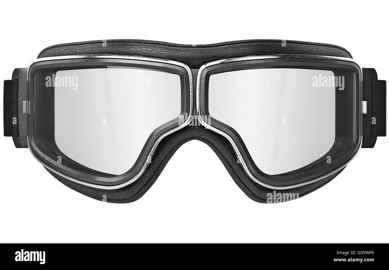 Aviation glasses with chrome inserts, front view Stock Photo - Alamy