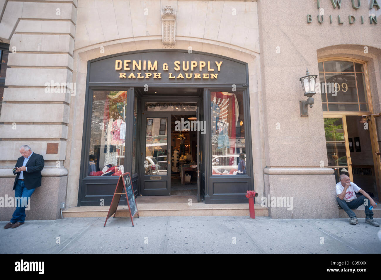 Ralph lauren store denim supply hi-res stock photography and images - Alamy