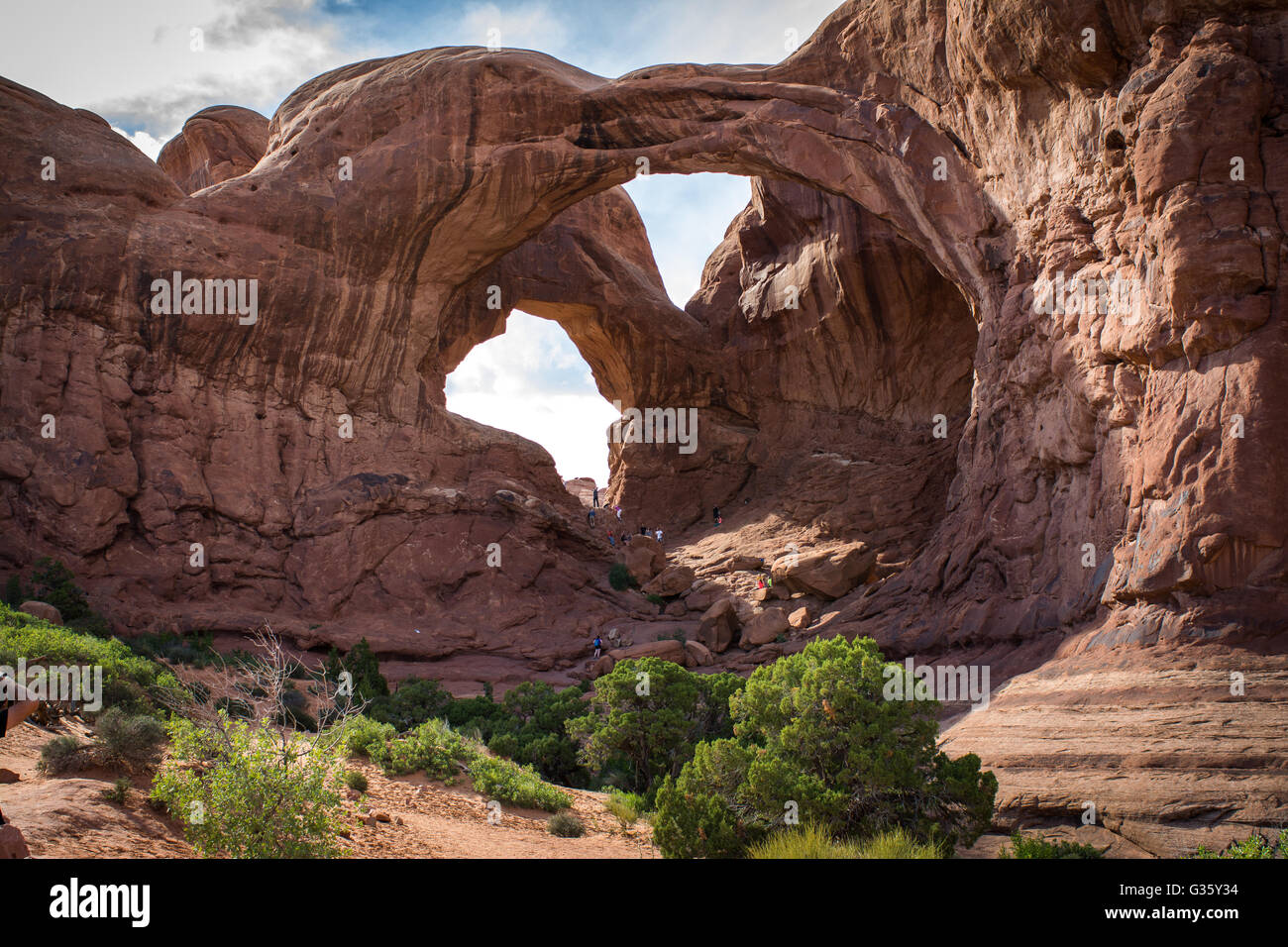 South arch of double arch hi-res stock photography and images - Alamy