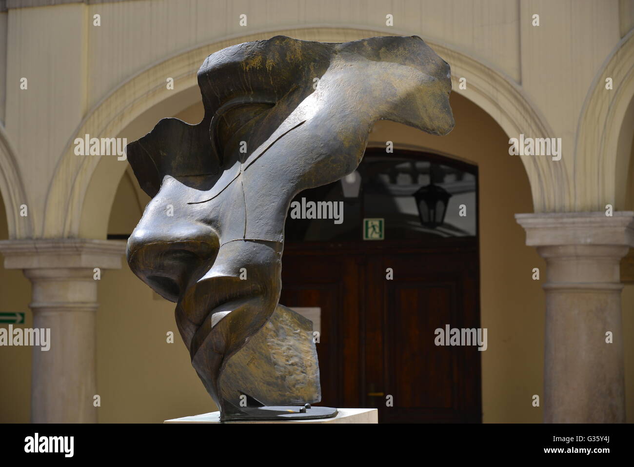 Statue 'Luci di Nara' by famous polish Sculptor Igor Mitoraj (1944