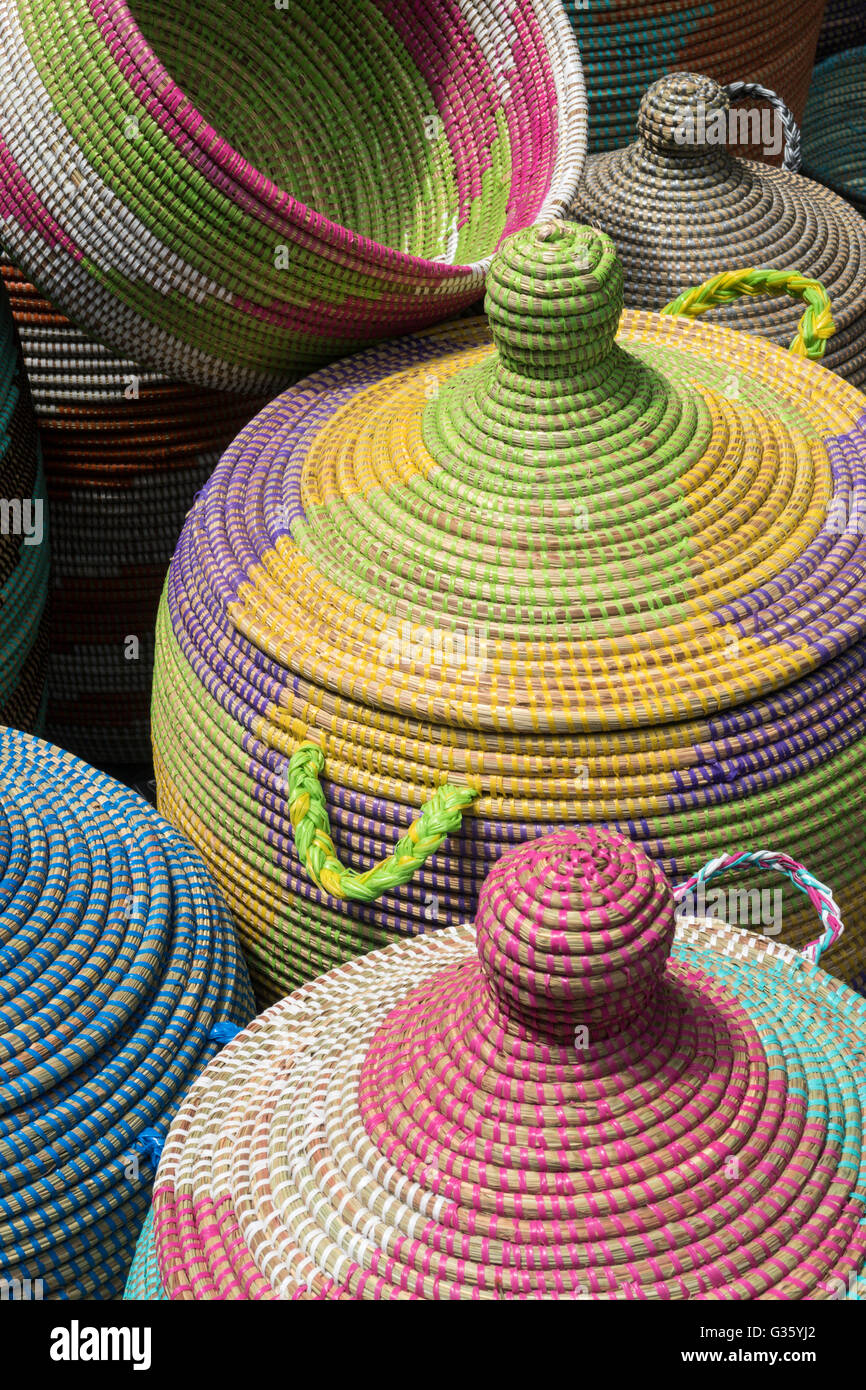African baskets colorful hires stock photography and images Alamy