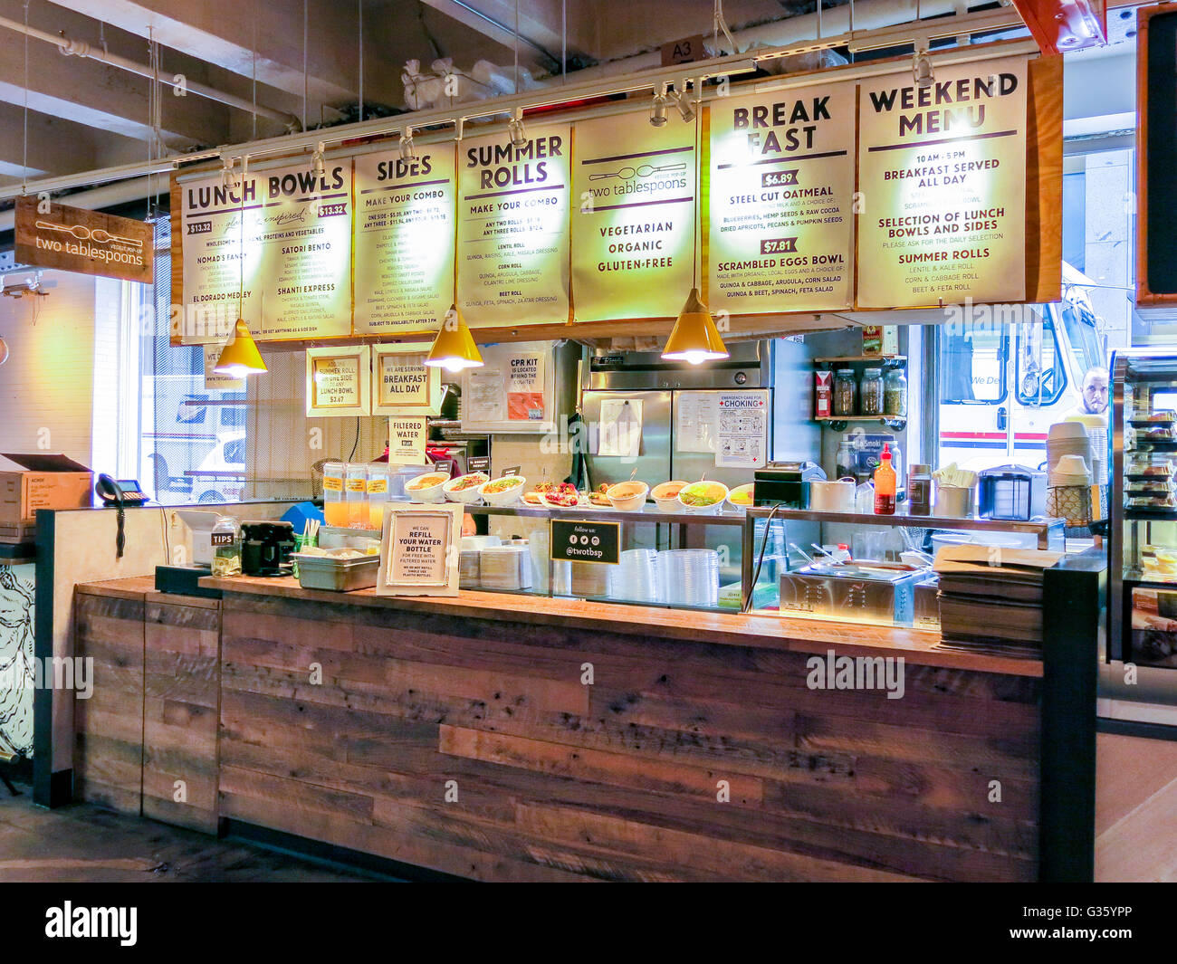 Urbanspace Vanderbilt, NYC Stock Photo Alamy