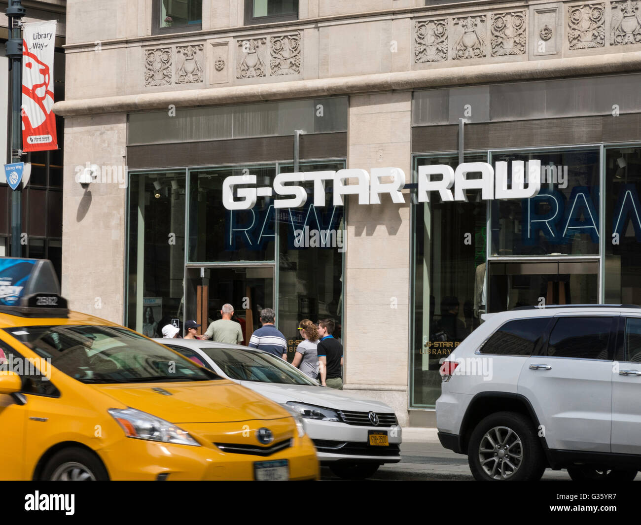 G-Star Raw Library Store, NYC Stock 