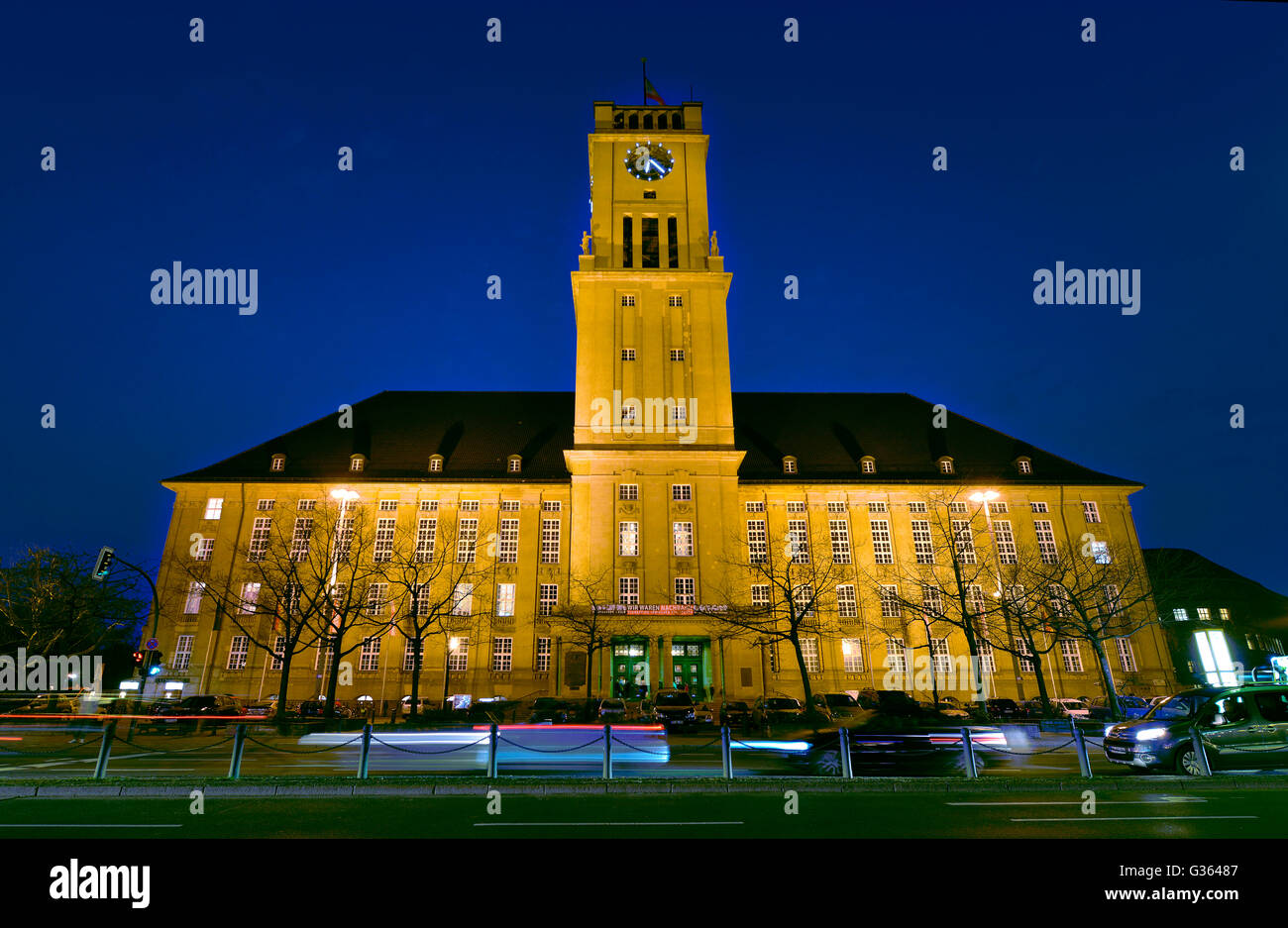 Schoeneberger Rathaus, John-F.-Kennedy-Platz, Schoeneberg, Berlin ...