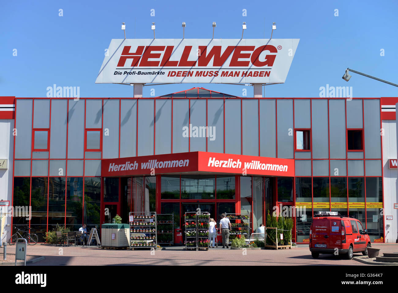 Hellweg Baumarkt, An der Ostbahn, Friedrichshain, Berlin Deutschland
