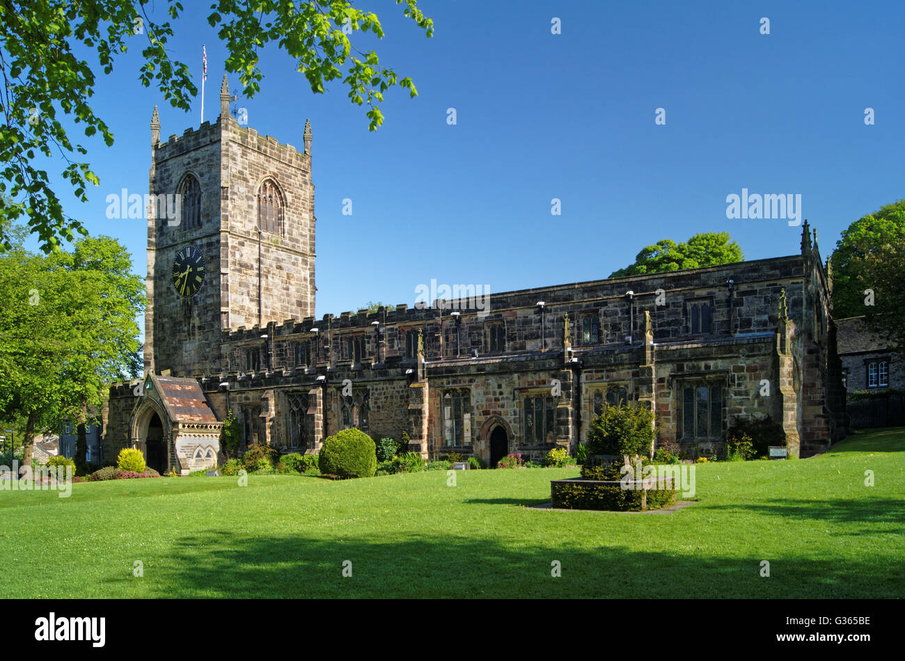 UK,North Yorkshire,Skipton,Holy Trinity Church Stock Photo