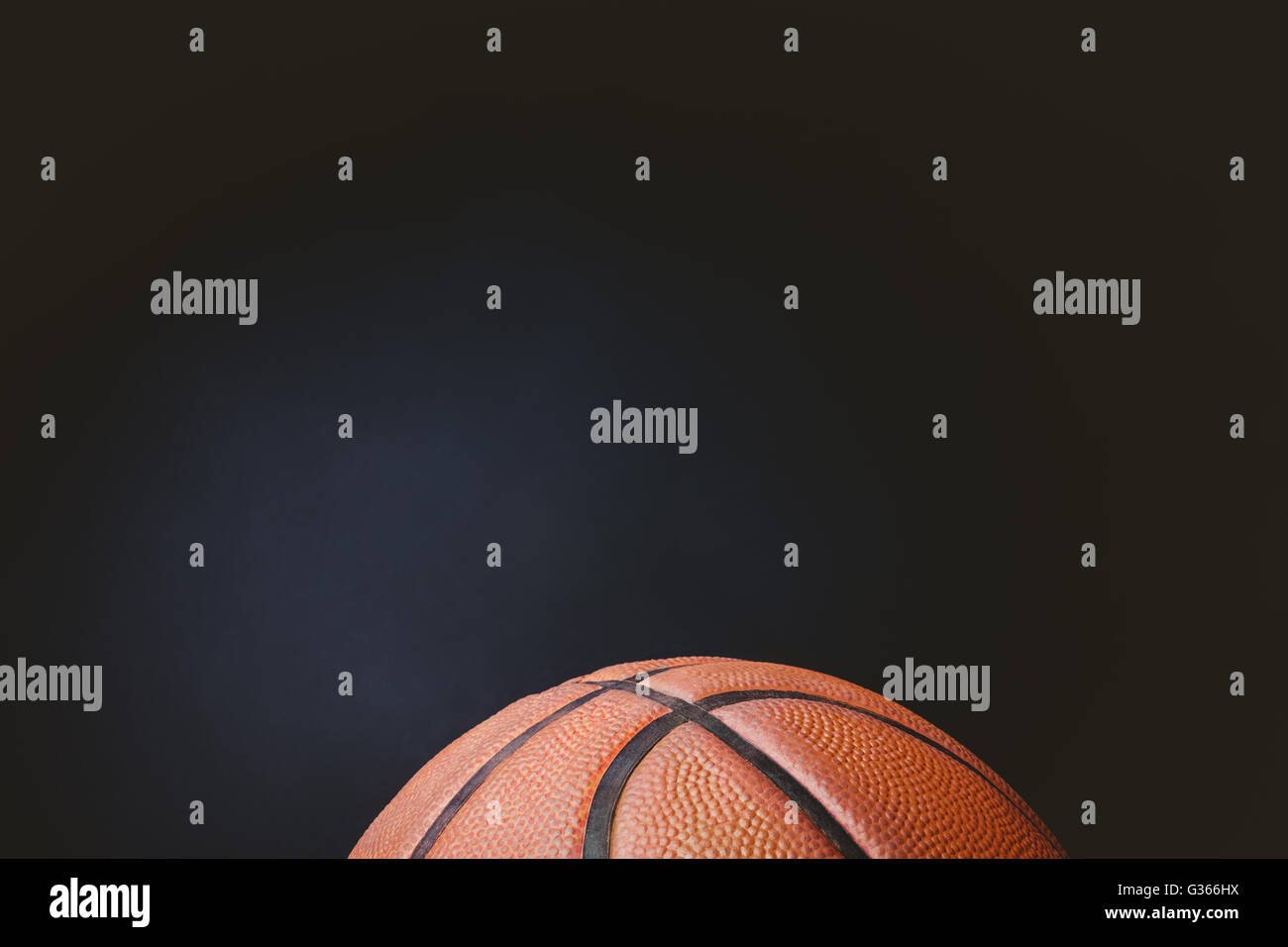 Close up of basketball Stock Photo
